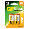 GP G-Tech LR14 Orta Boy Ultra Alkalin Pil 2li Paket GP14AU-U2 C Boy