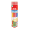 Faber-Castell Kuru Boya Red Line Metal Tüp Kutu Tam Boy 24 Renk Kalemtraş Hediyeli 5173 116524