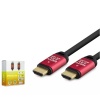 HADRON HDX2035 HDMI (M) TO HDMI (M) KABLO PVC 4K 10M SİYAH