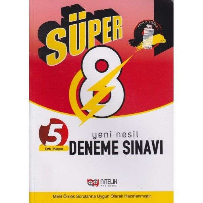 Nitelik 8.Sınıf Deneme  Nesil Süper 5 Deneme