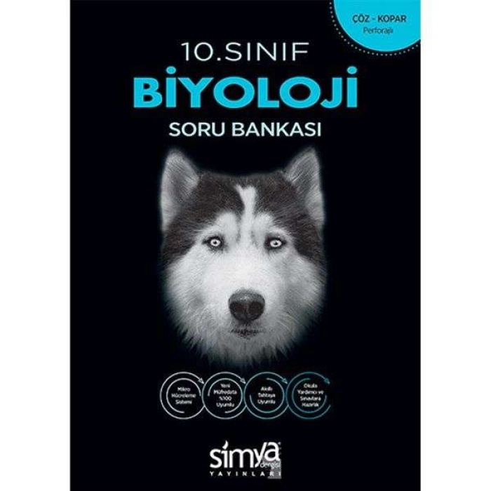 Simya Yayınları 10.Sınıf Biyoloji Soru Bankası