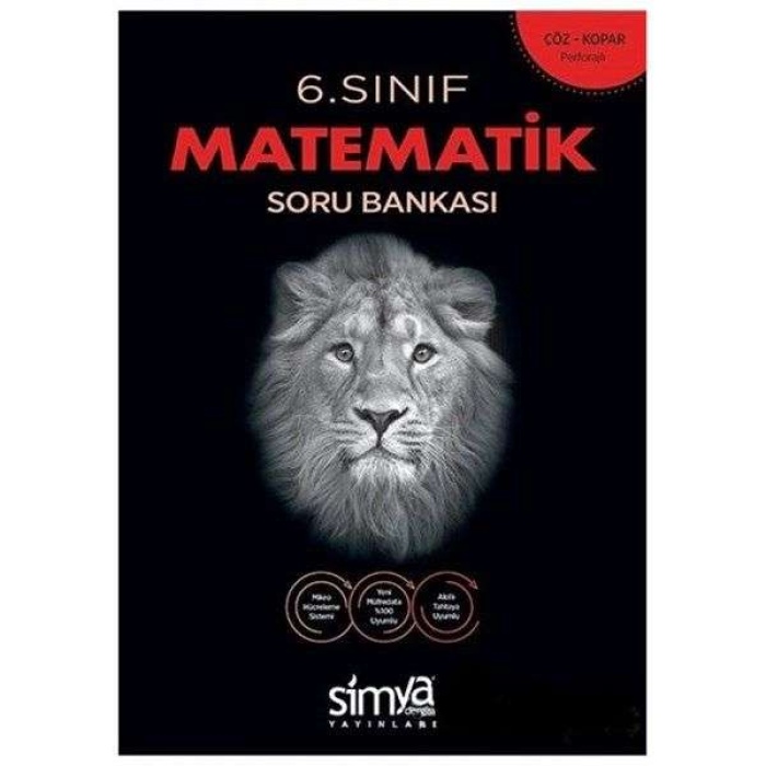 Simya Yayınları 6.Sınıf Matematik Soru Bankası
