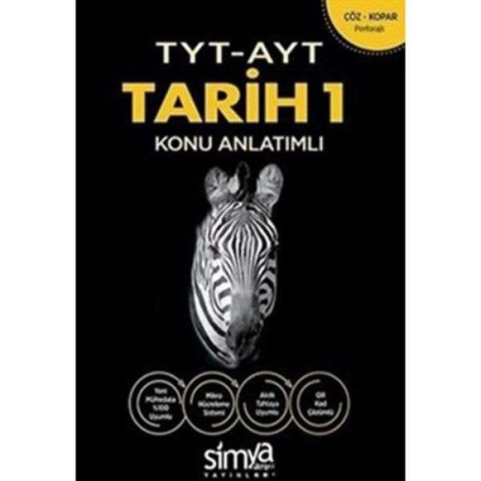 Simya Yayınları Tyt-Ayt Tarih-1 Konu Anlatımlı (Tyt-Ayt)