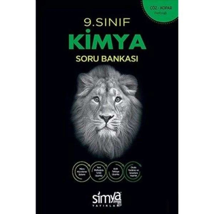 Simya Yayınları 9.Sınıf Kimya Soru Bankası