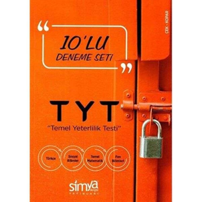Simya Yayınları Tyt 10 Lu Deneme
