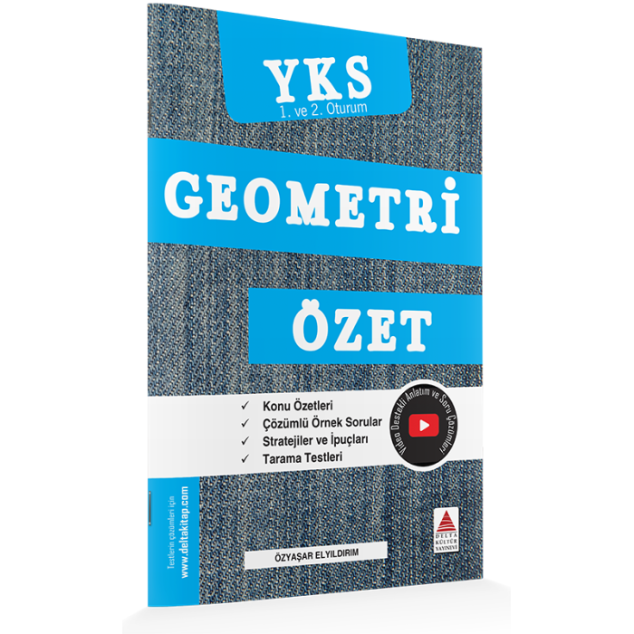 Delta Kültür Yayınları Tyt Ayt Geometri Özet