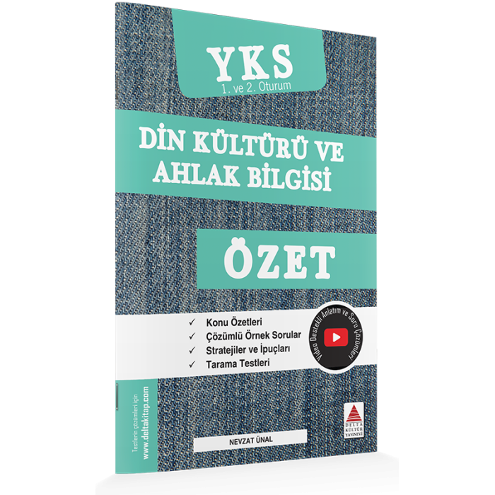 Delta Kültür Yayınları Yks Din Kültürü Ve Ahlak Bilgisi Özet