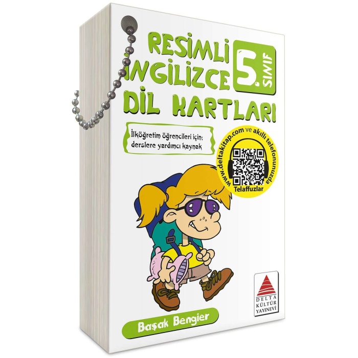 Delta Kültür Yayınları 5.Sınıf Resimli İngilizce Dil Kartları