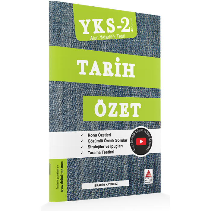 Delta Kültür Yayınları Ayt Tarih Özet