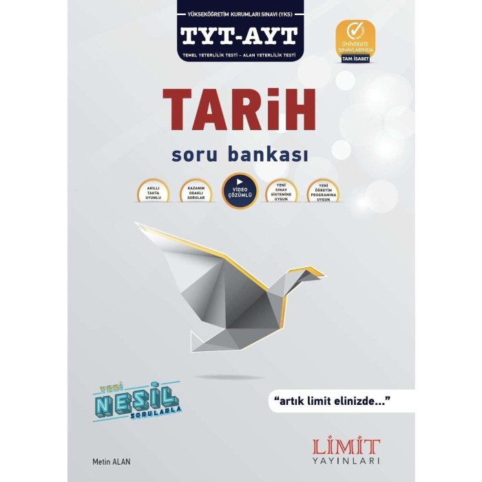 Limit Yayınları Tyt-Ayt Tarih Soru Bankası
