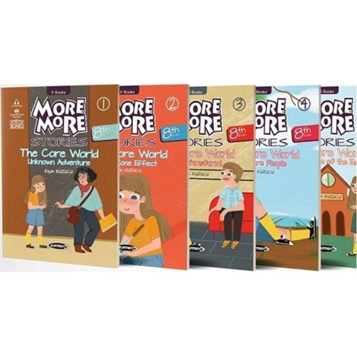 Kurmay Yayınları 8.Sınıf New More More Stories İngilizce Hikaye Seti 5