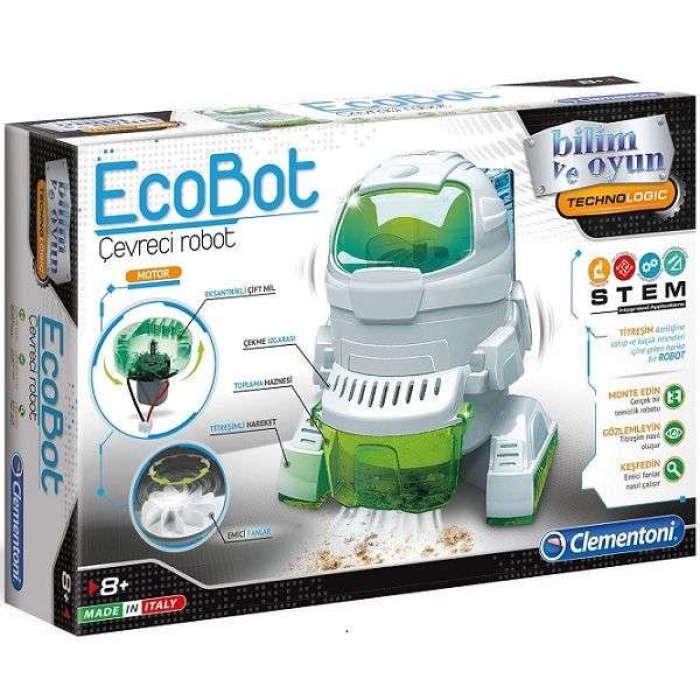 Clementoni Robotik-Labor Mechanischer Drache - STEM Spielzeug Ab 8 Jahren