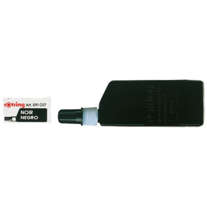 Rotring Rapido Mürekkebi Isograph 23 ML Siyah S0194660