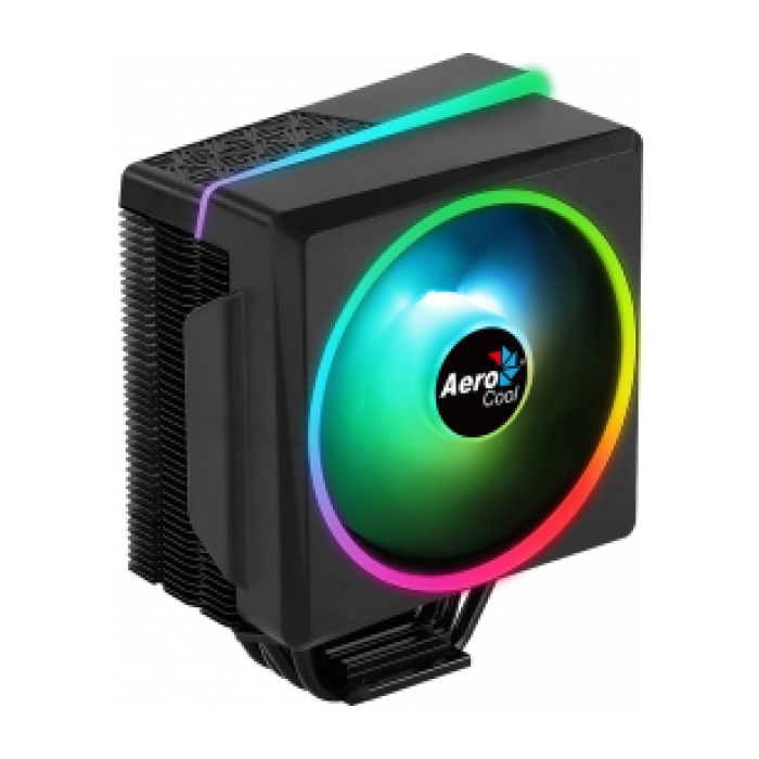 Aerocool AE CC CYLN4F Cylon 4F 12cm ARGB Şeffaf Fan İşlemci Soğutucu