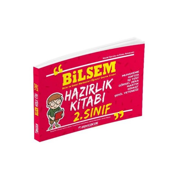 Zeki Çocuk Yayınları 2. Sınıf Bilsem Hazırlık Kitabı