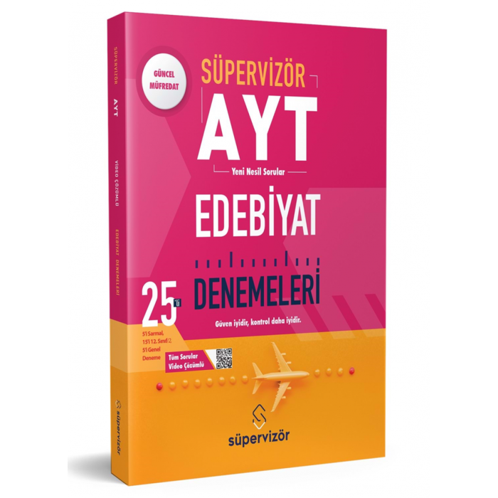 Supervisor Yayınları Ayt Edebiyat 25 Li Deneme