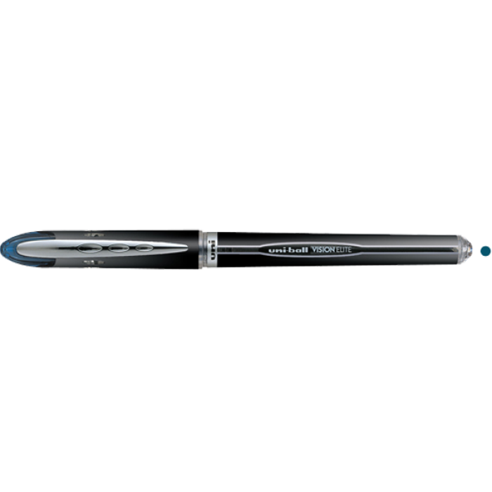 Uni-Ball Roller Kalem Vision Elite Bilye Uç 0.5 MM Mavi Siyah UB-205