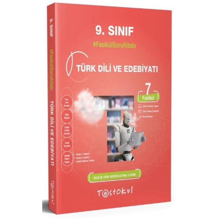 Test Okul Yayınları 9. Sınıf Türk Dili ve Edebiyatı Soru Fasikülü