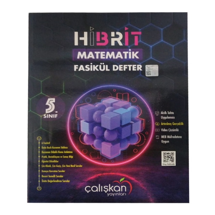Çalışkan Yayınları 5. Sınıf Hibrit Matematik Fasikül Defter
