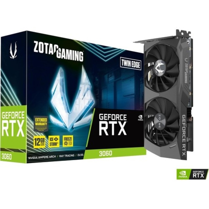 Zotac Gaming Geforce Rtx3060 12GB Gddr6 192BIT DX12 ZT-A30600E-10M Ekran Kartı