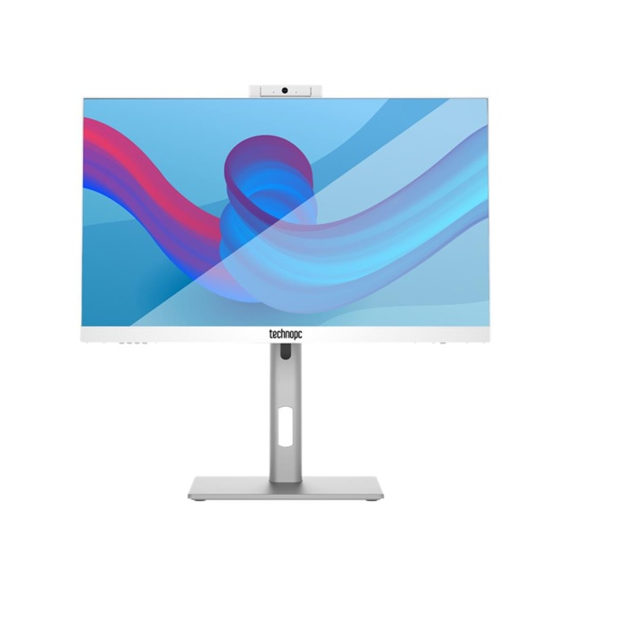 Technopc Pro Luna D100 i5-14200 16GB DDR4 512GB Wi-Fi+BT 23,8 FHD Touch Beyaz All In One Bilgisayar