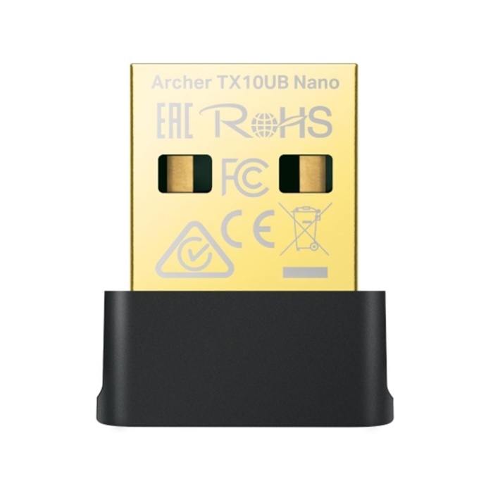 Tp-Link Archer TX10UB Nano 900 Mbps Wifi 6 Kablosuz USB + Bluetooth Adaptör AX900