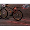 Lazer Güvenlik Şeritli Bisiklet Stop Lambası