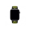 Apple Watch 42mm Spor Delikli Kordon Silikon Kayış Yeşil