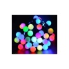Dekoratif Renkli Led Işıklı Toplar Kablolu 40 LED  14X7X9CM