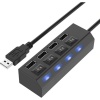 PG-286 USB 2.0 4 PORTLU IŞIKLI HUB