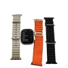 S8 ultra 3 kordonlu 4 oyun menülü akıllı saat gerçek 49 mm