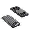 10.000 mAH Dahili Şarj Kablolu dijital göstergeli kablosuz powerbank-siyah