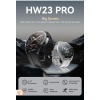 2023 Yeni Hw23 pro çağrı- NFC fonksiyonlu   Yuvarlak  HD Tam Ekran 1.52 İnch  Akıllı Saat