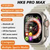 2023 Yeni HK8 Pro Max Ultra 2.02 inç AMOLED ekran 49mm  IOS Android  NFC Akıllı Saat