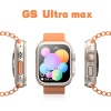 2023 GS Ultra Max akıllı saat 2 oceans 1 metal kordonlu NFC pusula