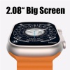 YENİ S8 ultra max nfc 49 mm 2.08 inch akıllı saat