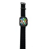 M9 Ultra Mini akıllı saat  41mm NFC k 1.7 inç serisi Ultra8- siyah -gri kordon