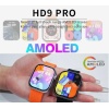 Yeni HD9 Pro Amoled Ekranlı 2.2 inç 45 mm Akıllı Saat