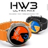 2023 Yeni HW3 ultra MAX Yuvarlak Kasa Tasarım Akıllı Saat