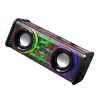 Şeffaf Kablosuz Bluetooth Taşınabilir Mini bluetooth Hoparlör Rgb Işıklı