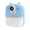 Yeni Mini dijital fotoğraf video kaydedici kamera anında baskı çocuk kamerası-mavi