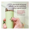 Taşınabilir kablosuz Mini çok fonksiyonlu bluetooth mikrofonlu hoparlör
