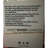 Universal Akıllı Saat Şarj Aleti Wireless Charge Hızlı Şarj Cihazı Beyaz