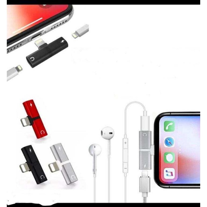 ACL- İphone kulaklık Şarj Giriş Adaptör Çoklayıcı