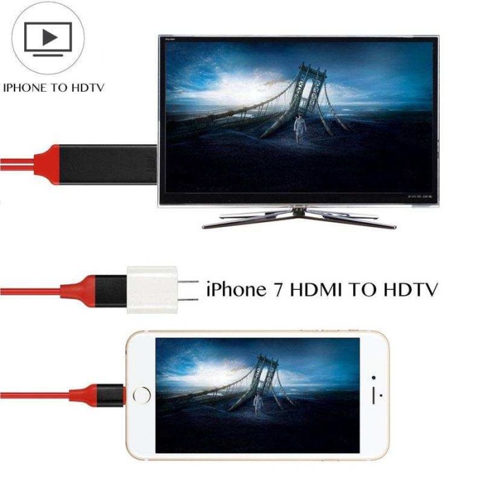 Apple USB To HDMI Plug and Play 2 Metre Kablo