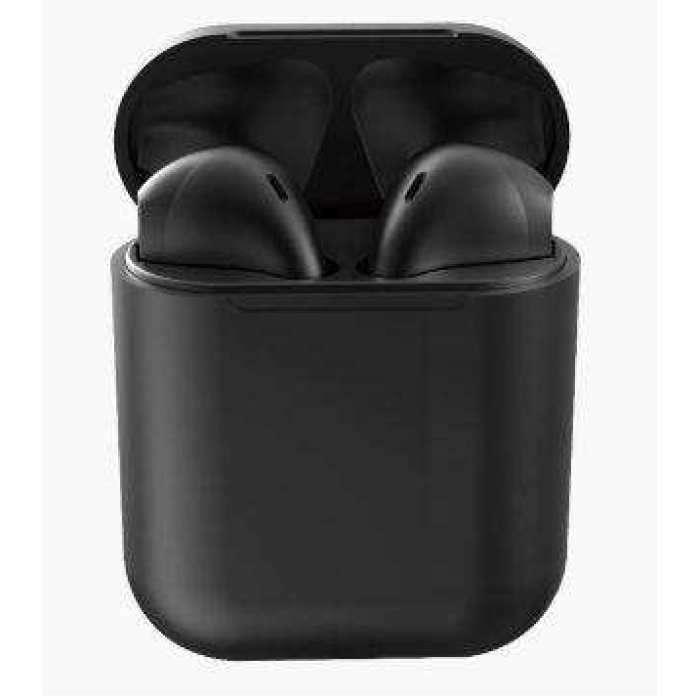 İNPODS İ12 Siyah  Mini kablosuz kulaklık Bluetooth 5.0