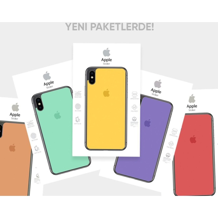 İphone 11 Pro  Sticker 360 Full Body-Siyah