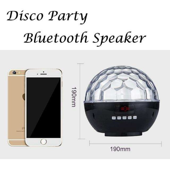 Yeni  LED Disco Parti Işıklı Bluetooth Hoparlör