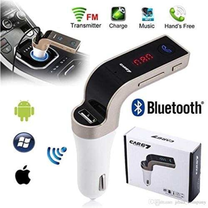 Cars7 Bluetooth 4.0 Araç Kiti Çakmaklık MP3 FM Transmitter