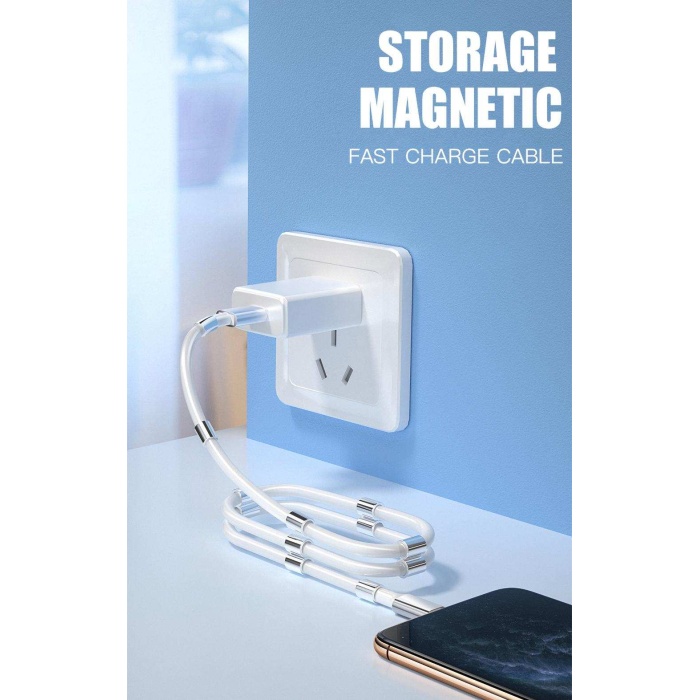 Magnetic Cable Mıknatıslı Şarj Kablosu - İphone